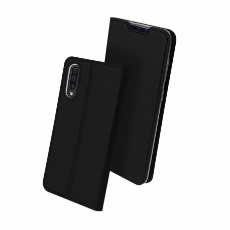 Kaitseümbris kaanega Skin Pro, Samsung Galaxy A70, must, Dux Ducis