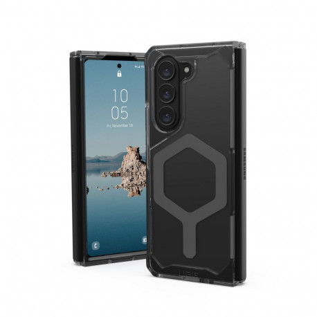Kaitseümbris Plyo Pro, Samsung Galaxy Z Fold5, tume läbipaistev, magnetringiga, Urban Armor Gear (UA