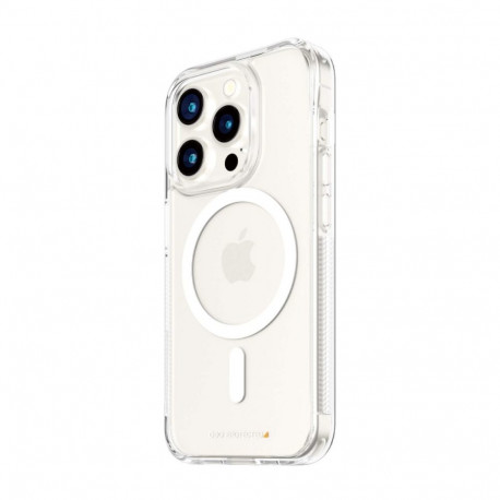 Kaitseümbris HardCase MagSafe D3O, Apple iPhone 15 Pro, läbipaistev, PanzerGlass