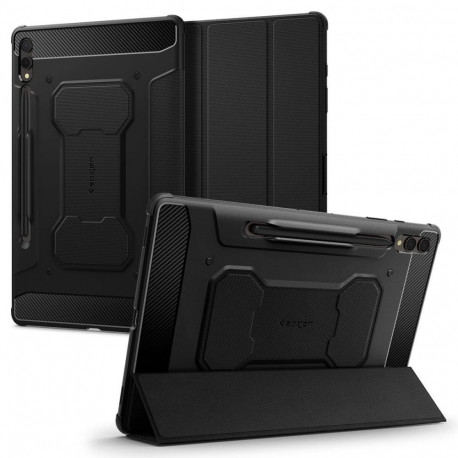 Kaitsekaaned Rugged Armor Pro, Samsung Galaxy Tab S10+ / Tab S9+, must, Spigen