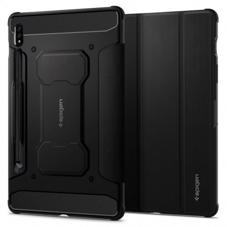 Kaitsekaaned Rugged Armor Pro, Samsung Galaxy Tab S7 / S8, must, Spigen