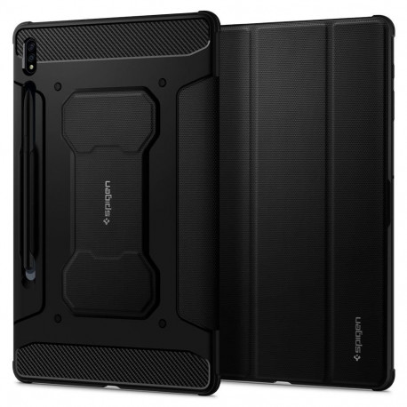 Kaitsekaaned Rugged Armor Pro, Samsung Galaxy Tab S7+ / S8+, must, Spigen