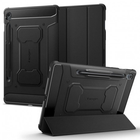 Kaitsekaaned Rugged Armor Pro, Samsung Galaxy Tab S10 Lite / Tab S9 FE, must, Spigen
