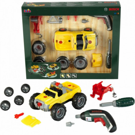 Kokkupandav auto 3 ühes, kruvikeerajaga
