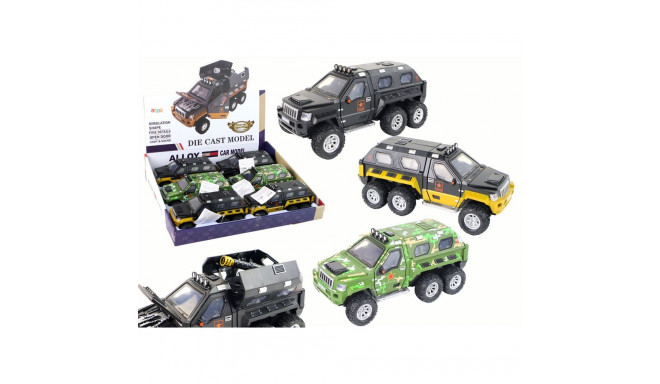 auto pojazd kolmevärviline heli ja valgusega armataga