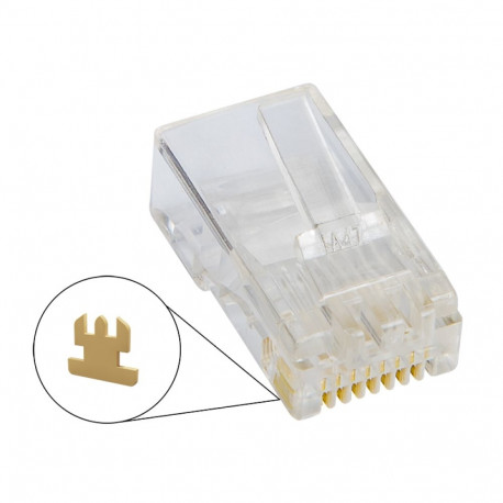 9332# telefonipistik 8p8c (rj45) draat 100 tk pakis