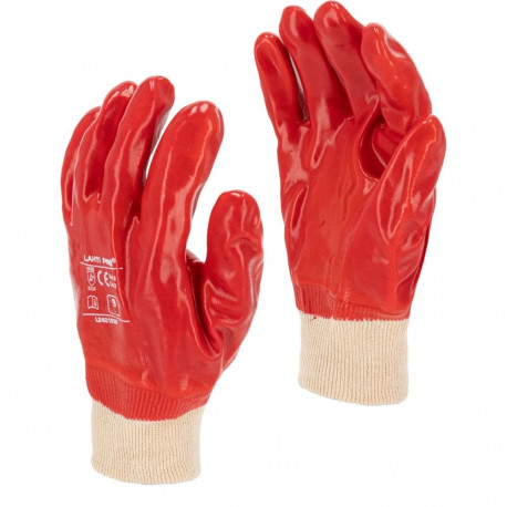 PVC kindad punased l240110p, kaart, "10", ce, lahti