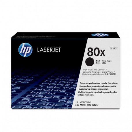 HP toner CF280X 6900pgs LaserJet Pro 400 MFP M425DN/DW, black
