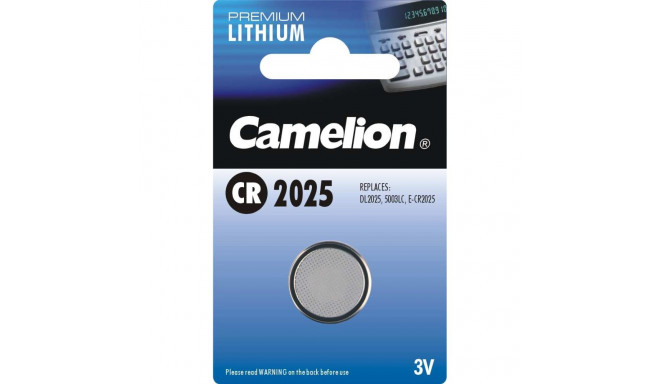 Micro liitium patarei CR2025, 3V, CAMELION, 1 tk