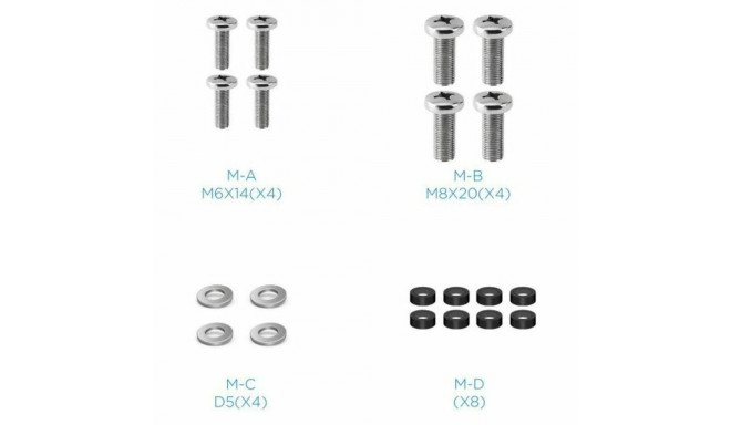 Adaptor TooQ VMA0200-B 23"-42"