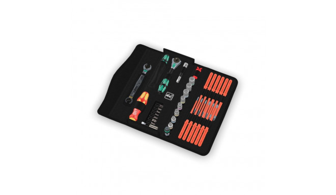 Wera 05135870001 mechanics tool set 35 tools