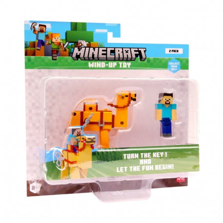 Minecraft S2 3D mehhaaniline mänguasi - Steve ja kaamel