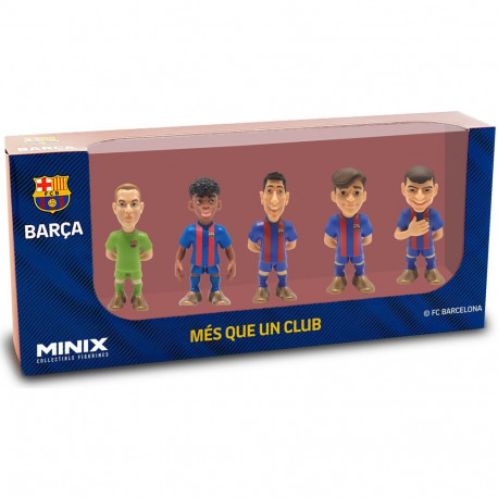 MINIX 5-pakk 7 cm - FC Barcelona V2