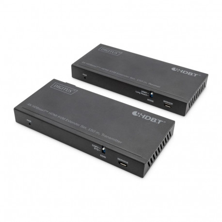 Digitus 4K HDBaseTTM 2.0 HDMI KVM extender set, 150 m