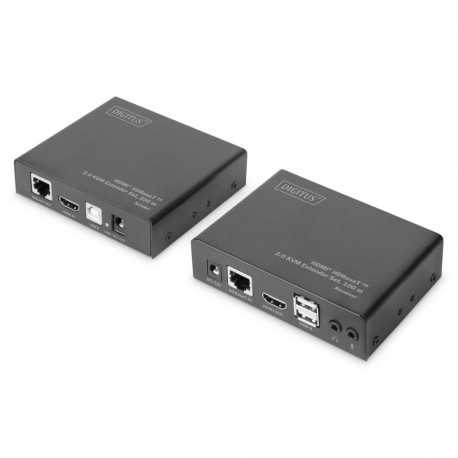 Digitus 4K HDMI HDBaseT™ 2.0 KVM extender set, 100 m