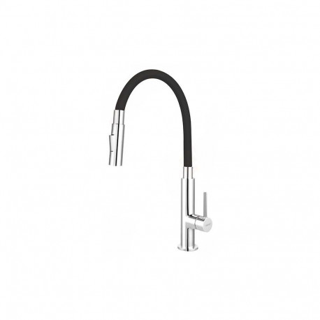 Kitchen tap Zorba Slim 2F black