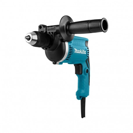 Makita HP1631 puur 3200 p/min võtmeta 2 kg must, türkiissinine
