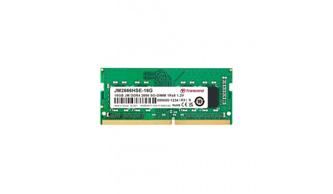 Transcend JetRam DDR4-2666 SO-DIMM 16GB