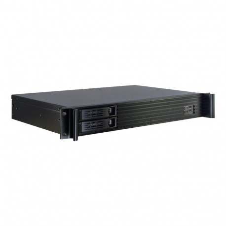 Inter-Tech 1.5U-1528L Rack Black