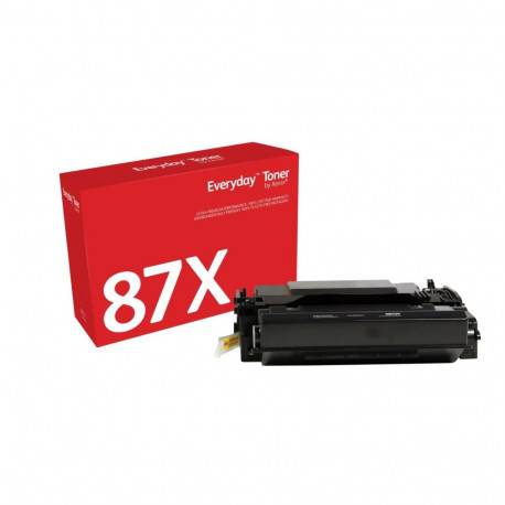 Everyday™ must toonerkassett Xerox ühilduv HP 87X (CF287X), suur mahutavus