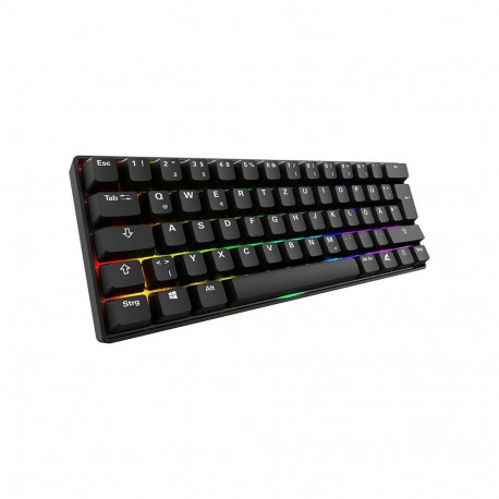 Sharkoon 100065630 klaviatuur Home USB QWERTZ saksa must
