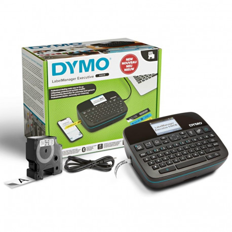 DYMO LabelManager Executive 640 CB kompaktne kaasaskantav etiketiprinter QWERTY-klaviatuuri, Bluetoo