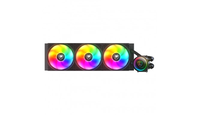 COUGAR CPU Water Cooling, Poseidon Elite 360, ARGB, Black