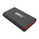Emtec X210 ELITE 2 TB USB Type-C 3.2 Gen 2 (3.1 Gen 2) Black, Red