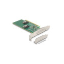 DeLOCK PCI Express 4.0 x16 kaart 4 x SFF-8639 NVMe jaoks – bifurkatsioon – madala profiiliga vormite