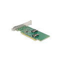 DeLOCK PCI Express 4.0 x16 kaart 4 x SFF-8639 NVMe jaoks – bifurkatsioon – madala profiiliga vormite