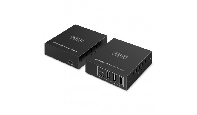 USB pikendi üle Cat.6A kuni 100m
