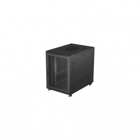 19" 22U 800x1200 black standing rack cabinet