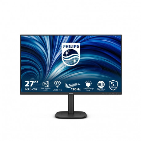 Philips 27B2N3500J/00 arvutimonitor 68,6 cm (27") 2560 x 1440 pikslit 2K LCD must