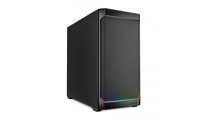 Sharkoon MK4 RGB Strip Micro Tower Black