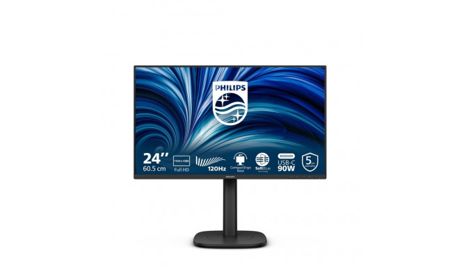 Philips 3000 series 24B2U3301/00 arvutimonitor 60.5 cm (23.8") 1920 x 1080 pikslit Full HD LCD must
