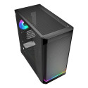 Sharkoon MK4W RGB Strip Micro Tower Black