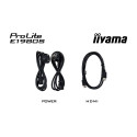 iiyama ProLite E1980S-B1 computer monitor 48.3 cm (19") 1280 x 1024 pixels VGA LED Black