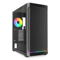 Sharkoon AK4W RGB Strip Midi Tower Black