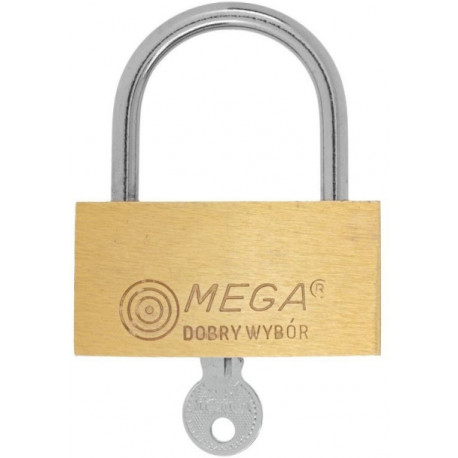 Padlock brass 24032K 30mm