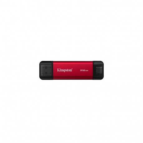 Kingston Technology 512GB Dual USB-A/C Portable SSD, Up to 1050MB/s USB 3.2 Gen 2