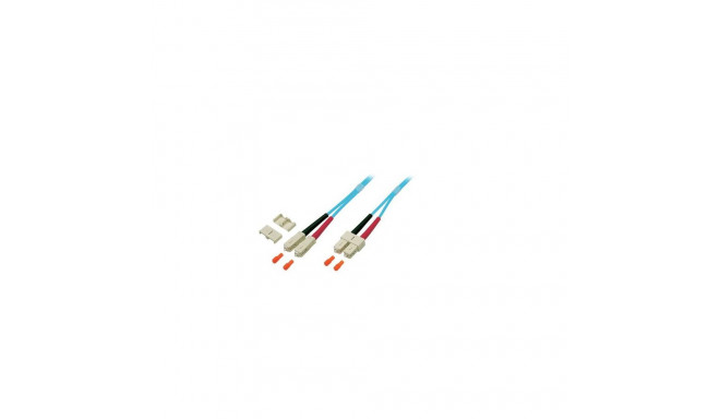 EFB Elektronik O7413.15 InfiniBand/fibre optic cable 15 m SC Turquoise