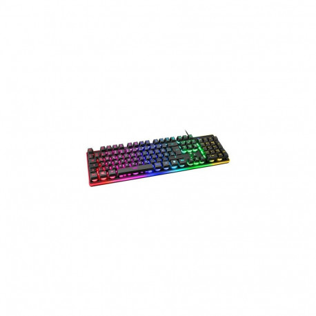Deltaco GAM-021-RGB-DE keyboard Gaming USB QWERTZ German Black