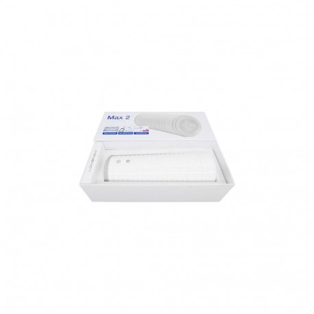Lovense Max 2 Male stroker White Acrylonitrile butadiene styrene (ABS), Silicone