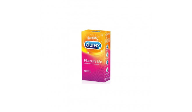 Durex Pleasure me 10 10 pc(s) Ribbed &amp; dotted