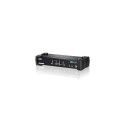 ATEN 4-Port USB DVI Dual Link KVM Switch with Audio &amp; USB 2.0 Hub (KVM cables included)