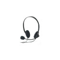 Ednet Headset Wired Calls/Music Black