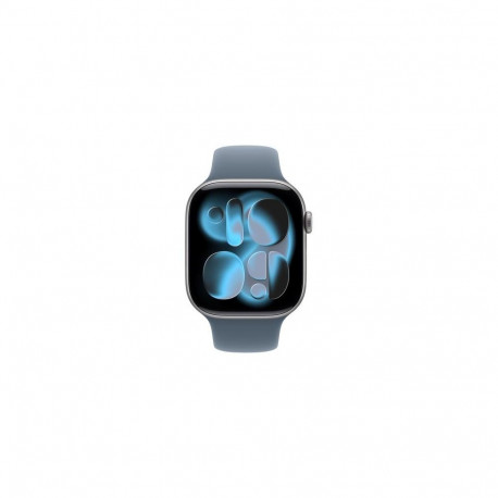 Apple MFGY4ZM/A smart wearable accessory Band Blue Fluoroelastomer