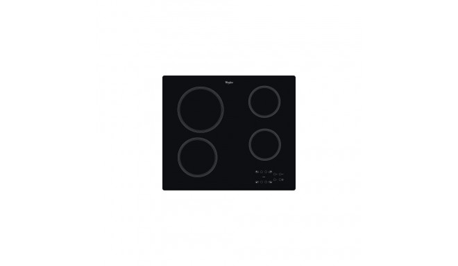 Whirlpool AKT 801/NE Black Built-in 58 cm Zone induction hob 4 zone(s)