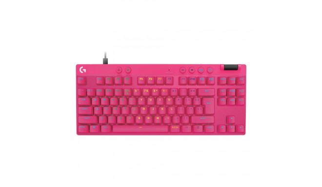 Logitech Keyboard G Pro X Rapid TKL Magenta