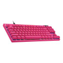 Logitech Keyboard G Pro X Rapid TKL Magenta